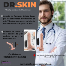 VIBRADOR DR.SKING LLEGO A QUITARTE TODOS LOS MALES